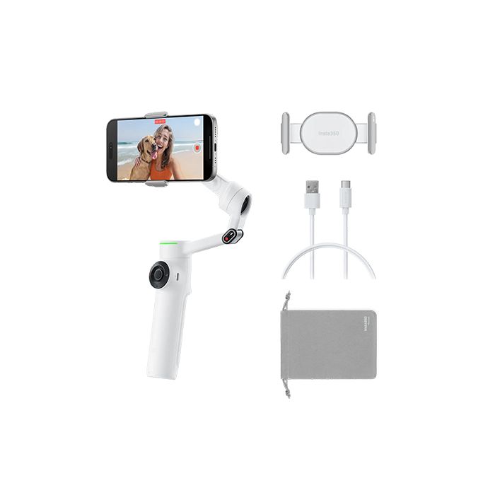 Insta360 Flow 2 Pro Standard Bundle Summit White
