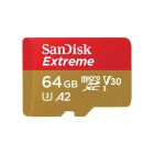 Sandisk microSDXC Extreme 64GB + SD Adapter 170MB/s