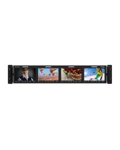 TVLogic RKM-443A 4 x 4.3'' LCD 2RU Multi-Channel Rack Monitor