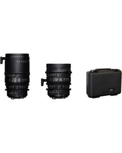 Sigma Zoom Cine Lens Bundle (18.35, 50-100, case) EF mount