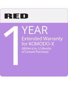 RED Extended Warranty – KOMODO-X (6 Months - 1 year after Camera Brain Purchase)