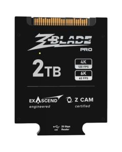 Exascend  ZBlade  2TB  ZCAM approved