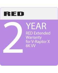 RED Extended Warranty - V-RAPTOR[X] 8K VV (1 year after Camera Purchase)