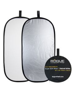 ExpoImaging Rogue 2-in-1 Reflector Silver/White 20x40