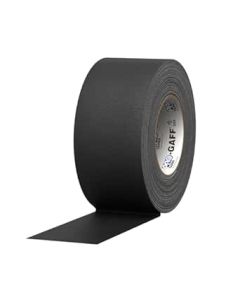 ProTapes Pro Gaff 72mm x 50m Cloth Tape Black