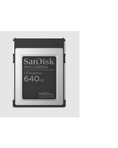 Sandisk CFexpress 640GB Pro-Cinema 1700MB/s R, 1500MB/s W