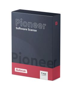 Autocue Pioneer software license pack, 1-year entitlement
