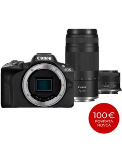 Canon EOS R50 + RF-S 18-45 + RF-S 75-300mm F4-5.6