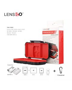 LensGo D850 Battery & card case