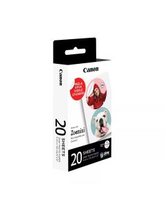 Canon Circle Paper 20 Sheets for ZoeMini, not compatible with ZoeMini C