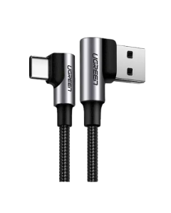 UGREEN USB 2.0 USB-C to USB-C 0.5m (black) - polybag