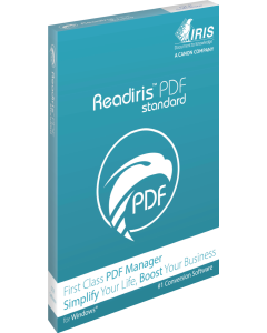 IRIS Readiris PDF 22 Standard - 1lic Win - Box - PERPETUAL