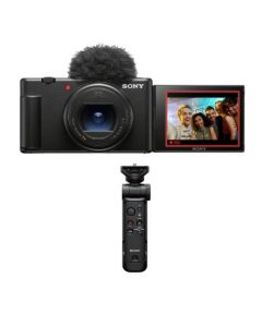 Sony ZV-1 II Digital Camera + GP-VPT3 Wireless Shooting Grip/Tripod