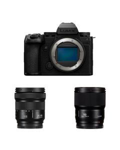 Panasonic S5 II X with 20-60mm and 50mm Lens