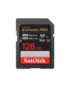 Sandisk SDXC Extreme Pro 128GB UHS-II 280MB/s V60