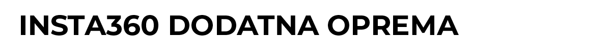 Insta360 dodatna oprema